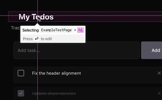 [AI Tool] Một một tool giúp kết nối trực tiếp các AI coding agent (như Claude Code, Cursor, Copilot của anh em) vào ngay trình duyệt web để sửa code UI cực nhanh gọn lẹ Tool sẽ tự động lấy được tên Component, đường dẫn file chính xác, dòng code cụ thể của phần đó. Một ô chat nhỏ hiện ra ngay chỗ anh em click và chỉ cần gõ lệnh (ví dụ: đổi cho tui màu nút này thành đỏ"). AI sẽ tự mở file đó, sửa code và lưu lại. Trình duyệt tự refresh để hiện kết quả Vậy anh em biết đây là tool gì không 🤫 #Sydex