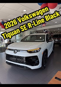 2026 Volkswagen Tiguan SE R-Line Black: Key Features Revealed