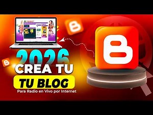 Cómo CREAR un BLOG en Blogger y Personalizarlo - Blogger Tutorial 2026 (COMPLETO).