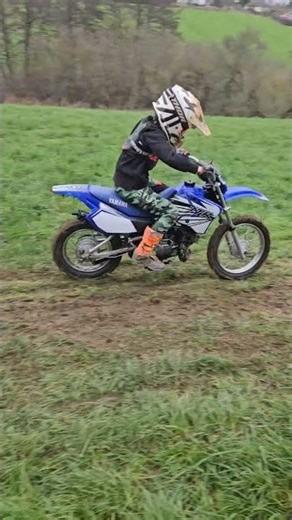 yamaha ttr90 first spin #pitbike #motocross