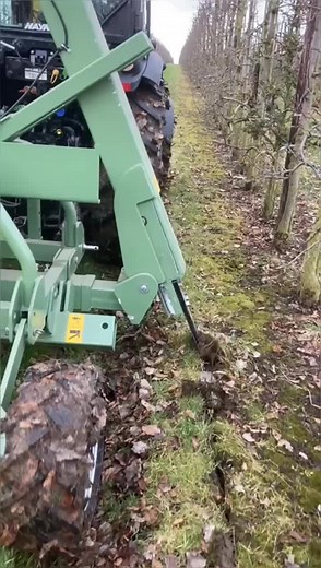 Root Pruner For Orchards || Made By Munckhof Fruit Tech Innovators Netherlands || #shorts