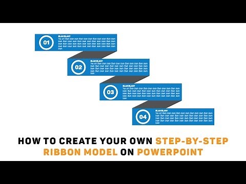 Powerpoint Tutorial: How to Create Your Own Step By Step Ribbon Model On Powerpoint