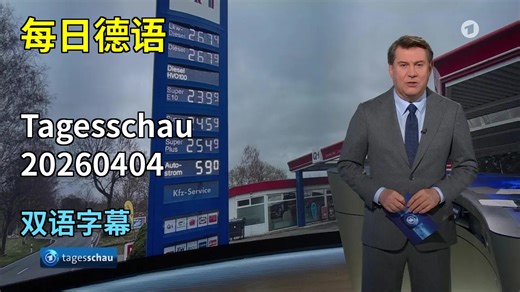 克林拜尔主张对石油公司征收特别税 | 20260404 每日德语 Tagesschau