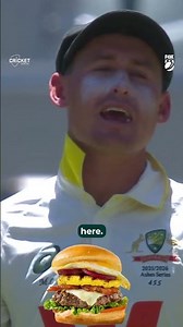 Give him the works burger, bit of beetroot, bit of onion 🍔 #Ashes