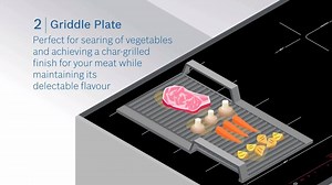 1.1K views · 23 reactions | Become a hotplate honcho in the comfort of your home with Bosch's teppanyaki plate! All you need to do next is decide what's on the menu. Watch the video now to discover the other cooking accessories. | Bosch Home | Facebook