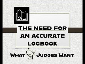The Need for An Accurate Logbook