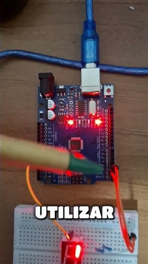 Montando um contador do 0 ao 9 com arduino | Parte 1. #tecnologia #ti #arduino #programacao #dev