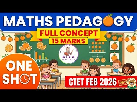 #50| MATHS PEDAGOGY15/15 MARKS|Paper-1| ONE SHOT|#ctet #ctetpreparation #ctetpreparation