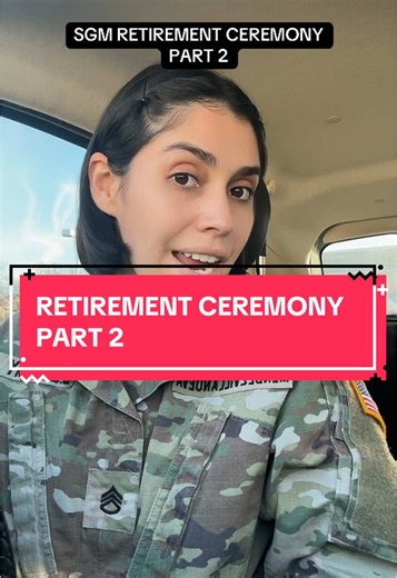 Celebrating SGM Retirement: Ceremony Highlights Part 2