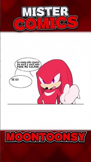 KNUCKLES DOESN'T TRUST SHADOW | MoonToonsy