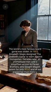 Monopoly was originally an anti-monopolist game designed to critique wealth inequality. | The History Vault