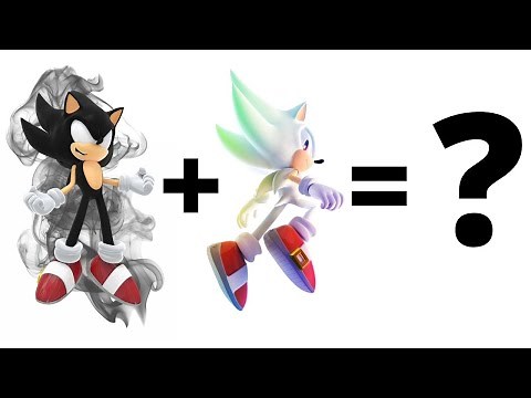 HOW TO DRAW FUSION: Dark Sonic + Hyper Sonic = ?