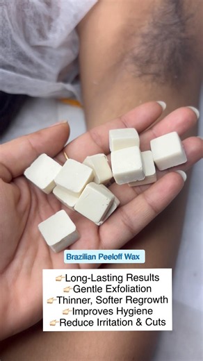 Brazilian Peel-off Wax. #viral #skincare #reelitfeelit