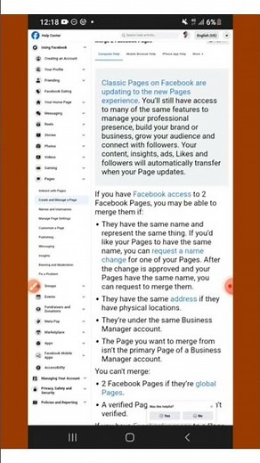 how to merge two Facebook pages #facebook #tutorial #facebookpage #merge