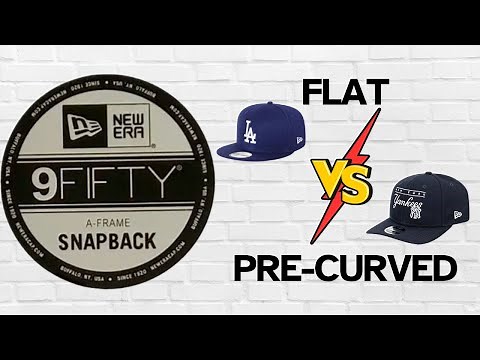 New Era 9FIFTY: Flat vs Pre-curved - Hat Review by Hats By The HUNDRED