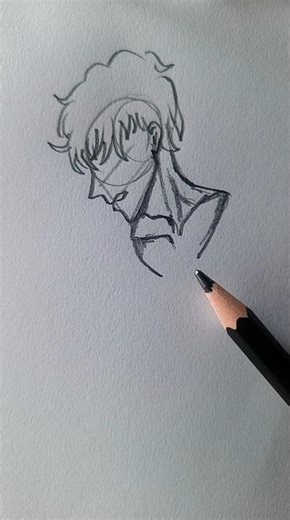 Draw Perfect Tilted Anime Head Every Time ✨ #artshorts #foryou #sketch #easydrawing #tutorial #draw