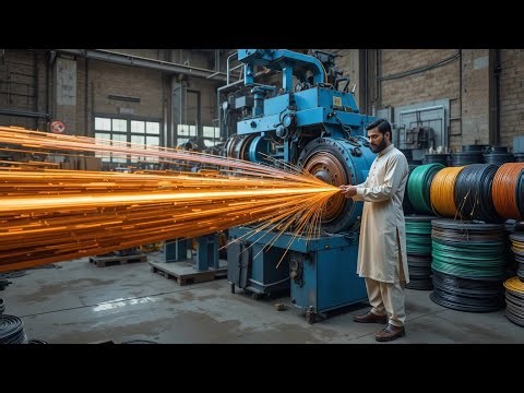 Amazing Electric Wire Factory in Pakistan | How Cables Are Made | Real Manufacturing Process