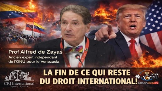 Boycotter les États-Unis pour sauver l’humanité : l’appel choc d’un ancien expert de l’ONU ! | Alfred de Zayas