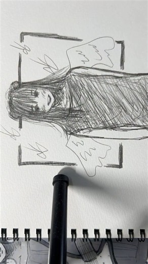 スケッチ #スケッチ #アナログ #一発描き