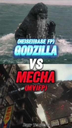 Godzilla Heisei #vs Mecha Godzilla MV #godzilla#mechagodzilla#monsterverse#kingkong#1v1#battle