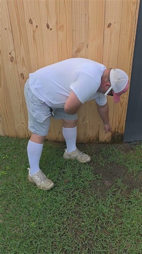 Do not install fence pickets touching the ground.