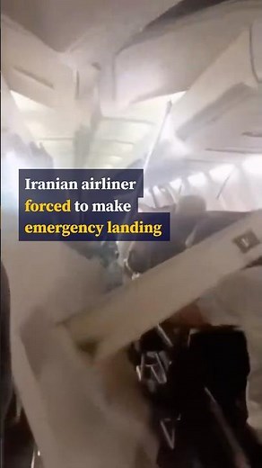 Iranian airliner forced to make emergency landing