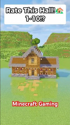 Ultimate Minecraft Trading Hall Build #minecraftbuild #villagertrading
