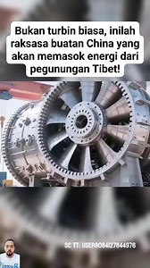 China buat roda turbin impuls terbesar di dunia. Akan dipasang di Tibet dan mampu hasilkan listrik hingga 500 megawatt. #chinakreatif #orangchinakreatif #negarachinamaju #chinanegaramakmur #negarachinasubur | Muhammad Ikram Nabil Yassir