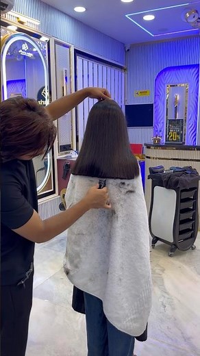 Trending Haircut for Girls 🧒 | Viral one Length Haircut 💇‍♀️ #braidhairstyles #wavyhairstyle #hair