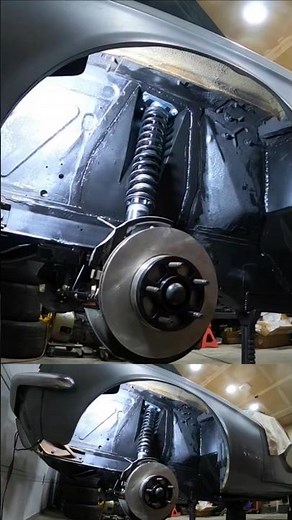 '67 Mustang Transformation: AJE K-Member, Racecraft A-Arms & Coilovers Installed