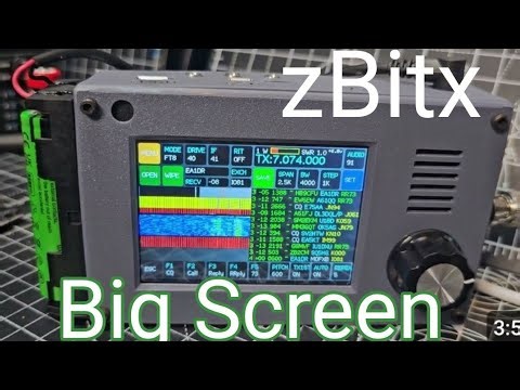 zBitx Transceiver Decoder / - View on PC with IP Address