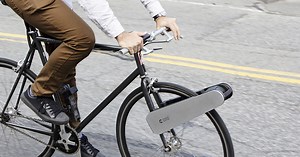 CLIP is a portable e-motor that turns any bicycle into an e-bike