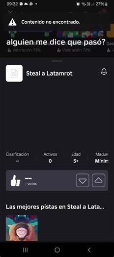 se bloqueo stel a latamrot?