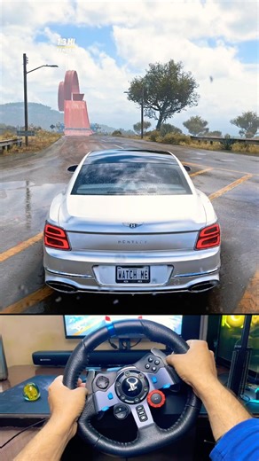 Crazy Bentley Stunt Parking in Forza Horizon 5! 😱 #Shorts #ForzaHorizon5 #Drift #هجوله #driften