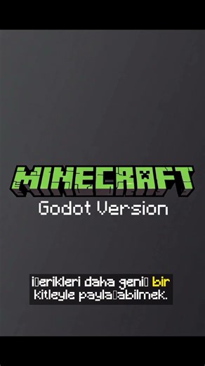 Minecraft Godot Hakkında Önemli Duyuru!!|TR🇹🇷. #minecraft #1000subscriber #ytdayibenionecikarnolur