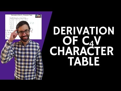 Derivation of the C4v Character Table