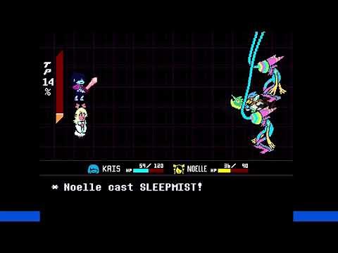 Deltarune: Chapter 2 Berdly Boss Battle - How to Beat Berdly (Pacifist/Mercy)