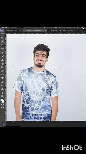 Photoshop/Photopea Realistic Tshirt Pattern Mockup Tutorial | Photoshop tips #photoshop #photopea