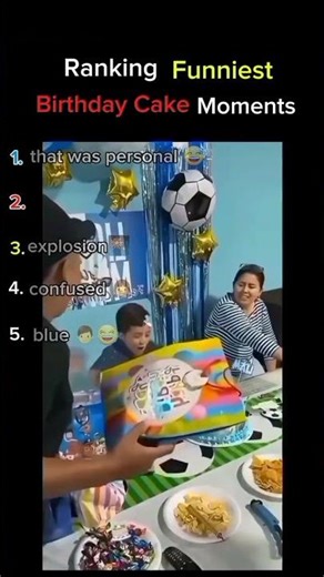 Ranking Funniest Birthday Cake Moments 😂🎂 #shorts #viral #funny #usa #ranking