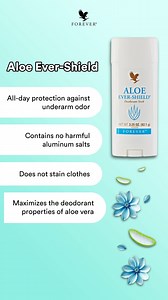 Need extra protection from that sticky summer feeling? 🥵 Let Aloe Ever-Shield be your #ForeverTrusted solution so you can enjoy the deo benefits of aloe vera, and without the harmful chemicals! 🍃 #WhatMattersMost | Forever Living Products Philippines