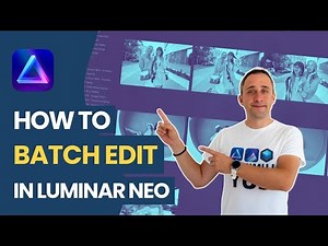 Luminar NEO: How to BATCH EDIT