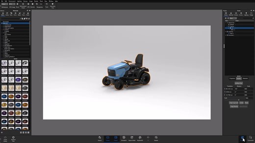 KeyShot Studio 2025 也加入 AI 功能了👍 現今的算圖引擎加入生成式 AI 技術已不是什麼太新的消息，KeyShot Studio 的 AI 功能特別強調「本地端」運算，相信對許多有圖像資訊外流疑慮的設計師來說會是一大吸引力。 了解詳細功能👉 https://www.incgmedia.com/new-release/keyshot-studio-2025-ai | 映CG / INCG Media