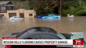 Residents in Mission Hills say they were surprised at the level of destruction from heavy downpours New Year's Day. NBC 7's Jackie Crea shows us the damage. | NBC 7 San Diego