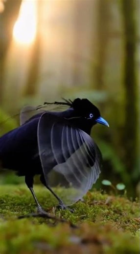 Queen Carola's Parotia, The Ballerina Bird of the Jungle 🐦❤️