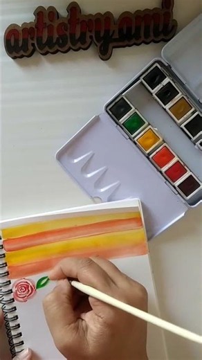Mesmerizing Watercolor Calligraphy & Lettering 🎨✍️ | Brush Pen Art by Ami | PAPERTECH