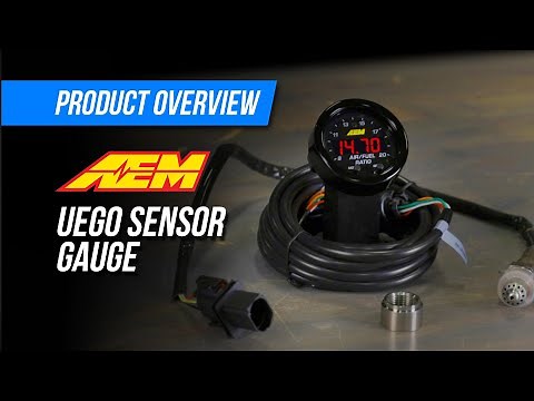 AEM X-Series Wideband UEGO AFR Gauge & AEM-FAE Sensor: Faster Response, Indestructible Performance