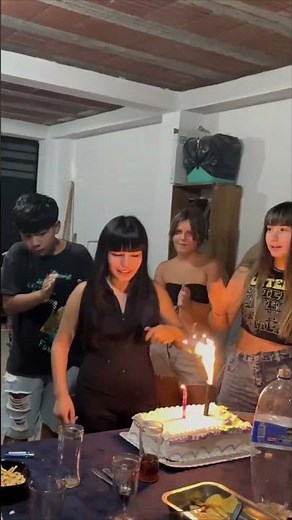 Girl Gets Her Face Smashed Into Birthday Cake
