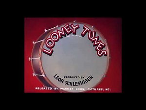LOONEY TUNES - Porky Pig "That's All Folks!" (1938 Original)