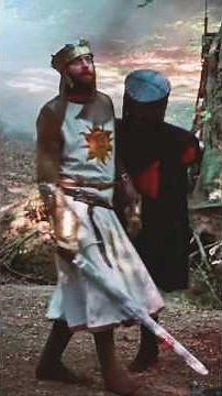 You Shall Not Pass! King Arthur vs The Black Knight.