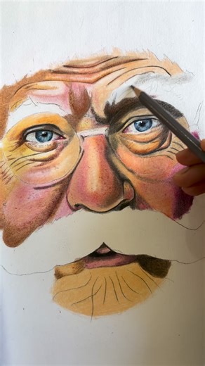 Santa Claus Pencil Realistic Drawing In this artwork, I’ve created a detailed realistic pencil drawing of Santa Claus, focusing on expressive facial features, deep shadows, and fine textures in the beard, skin, and hat. Every line and shade was carefully done to bring warmth, realism, and character to the drawing. This piece highlights patience, observation, and the beauty of traditional graphite art. 🖤 Medium: Pencil / Graphite 🎨 Style: Realistic / Detailed 📄 Surface: Drawing paper 👉 Full s